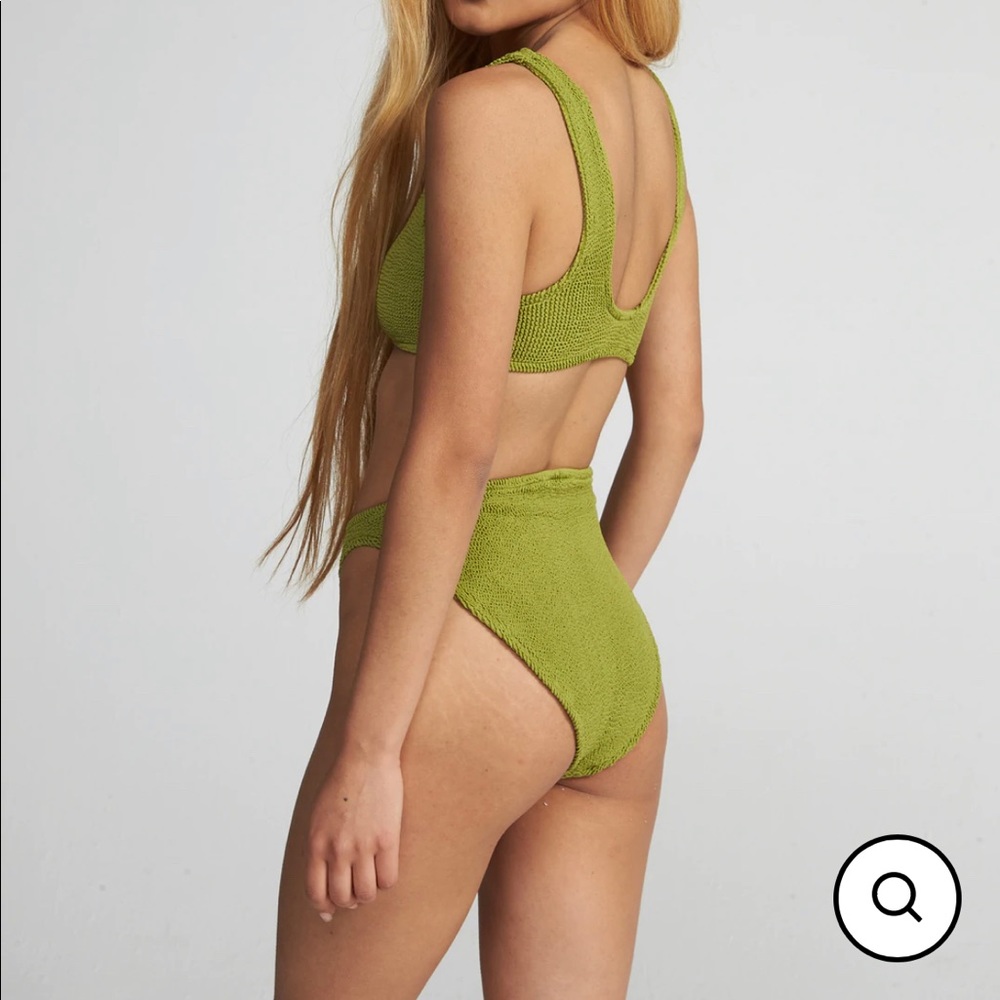 Youswim Eva standard bright neon green bikini